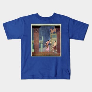 Ariadne and Theseus - Edmund Dulac, Tanglewood Tales Kids T-Shirt